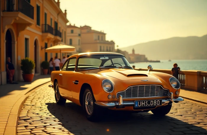  James Bond Car Sleek Aston Martin DB 